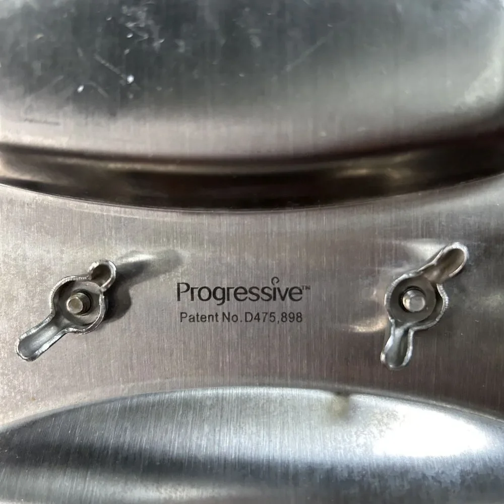 Progressive Sturdy Spoon Ladle Rest with Pot Lid Holder Stainless Steel